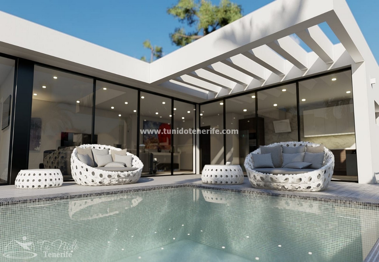 Huvila San Isidro De Abona, Tenerife, Espanja 3 makuuhuonetta, 150 m2 No. 24608