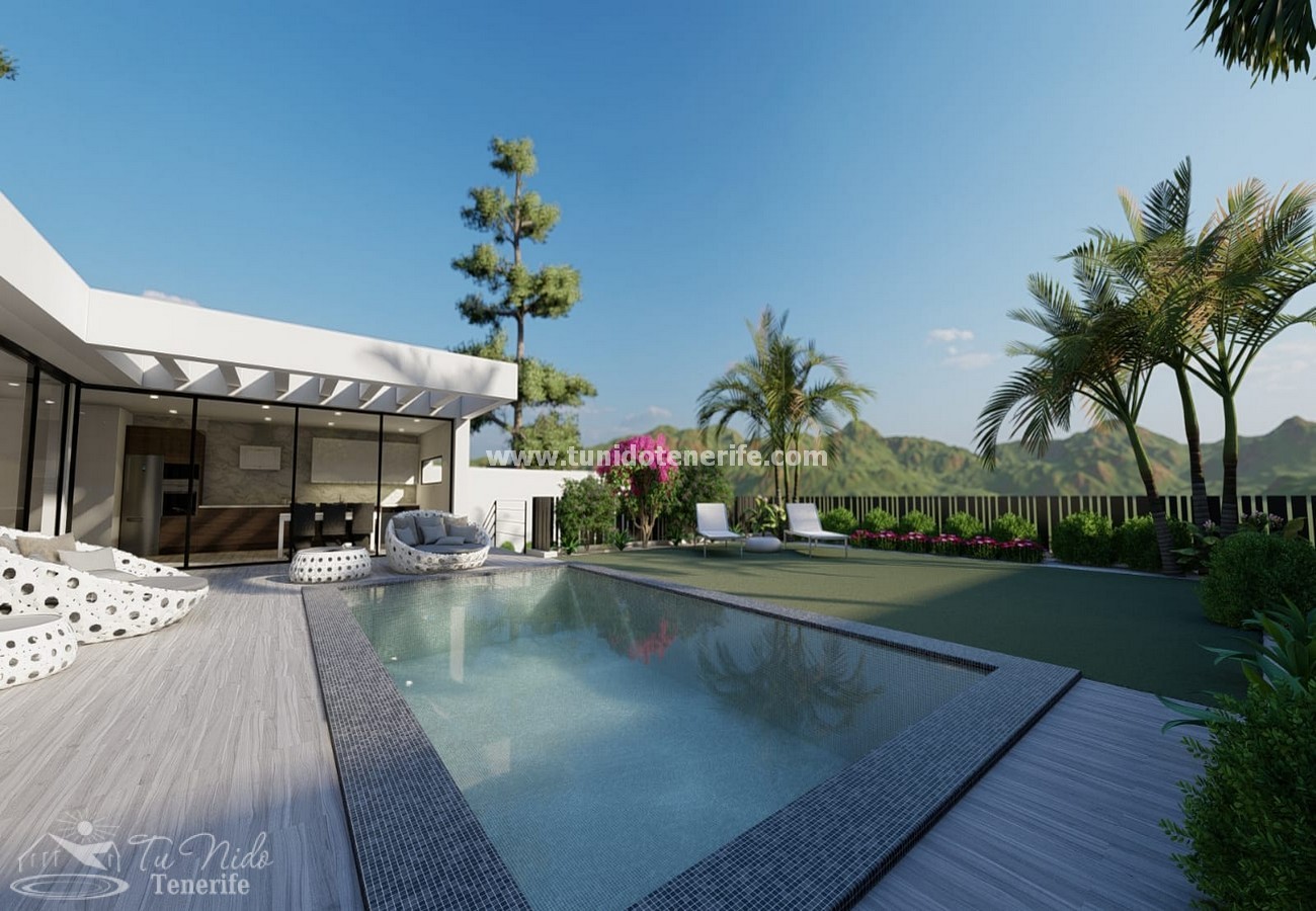 Huvila San Isidro De Abona, Tenerife, Espanja 3 makuuhuonetta, 150 m2 No. 24608