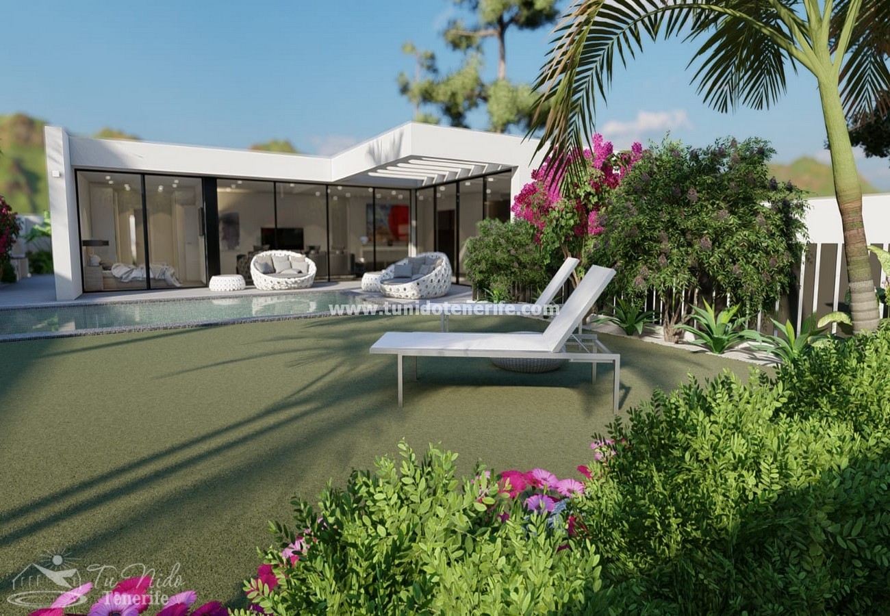 Huvila San Isidro De Abona, Tenerife, Espanja 3 makuuhuonetta, 150 m2 No. 24608