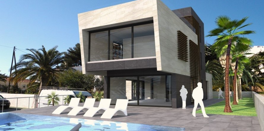 Villa in Calpe, Alicante, Spain 5 bedrooms, 400 sq.m. No. 25198
