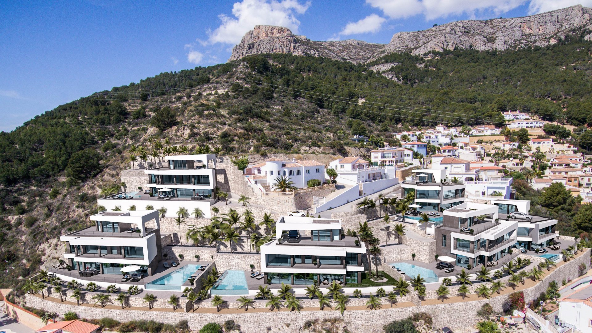 Villa in Calpe, Alicante, Spain 4 bedrooms, 421 sq.m. No. 24926