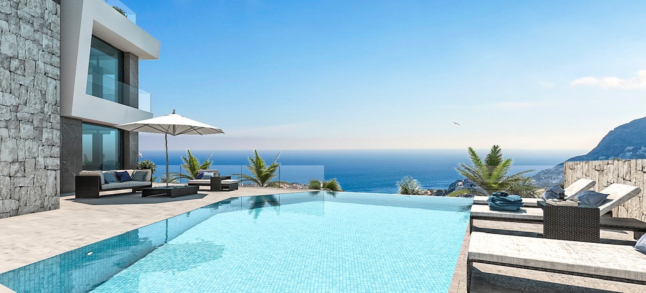 Villa in Calpe, Alicante, Spain 4 bedrooms, 421 sq.m. No. 24926