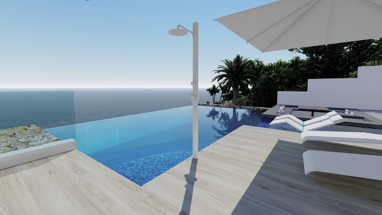 Villa in Calpe, Alicante, Spain 4 bedrooms, 427 sq.m. No. 25039