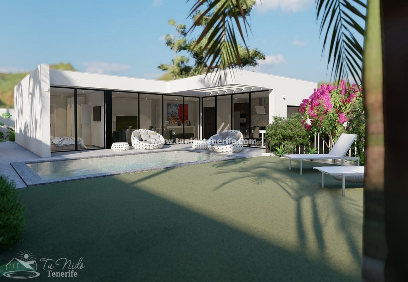 Huvila San Isidro De Abona, Tenerife, Espanja 3 makuuhuonetta, 150 m2 No. 24608