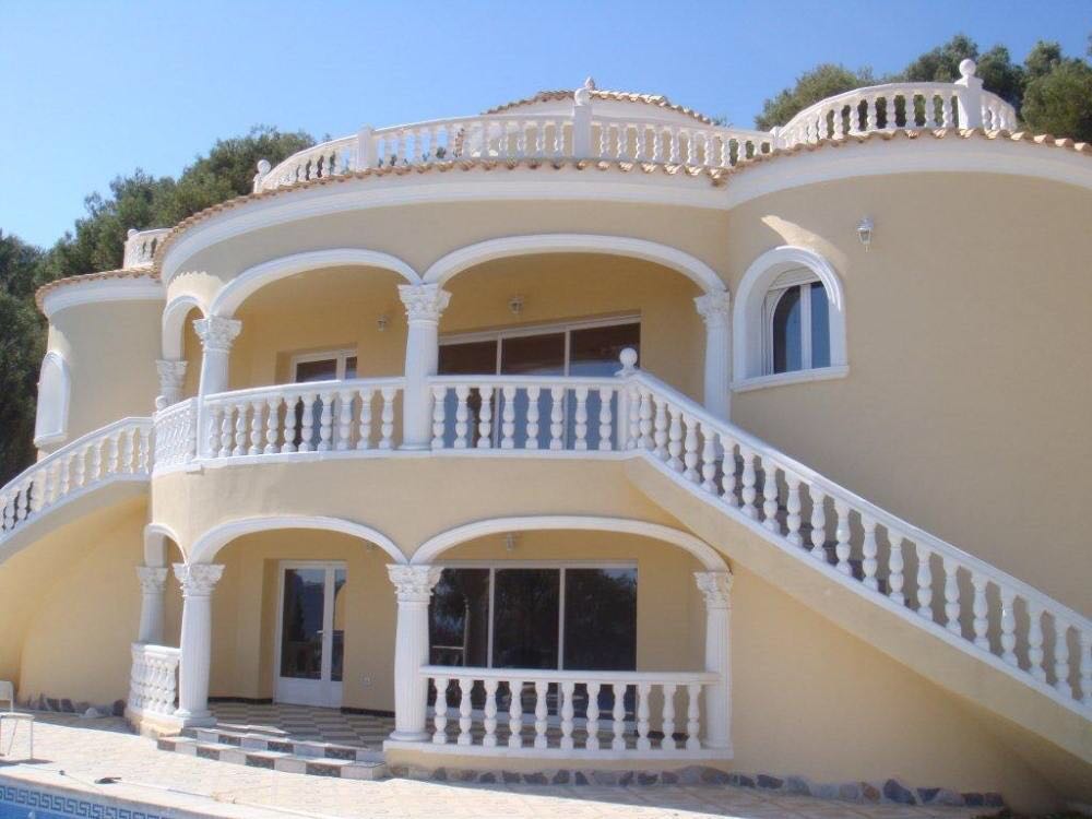 Villa i Calpe, Alicante, Spanien 4 sovrum, 380 kvm. Nr. 24997