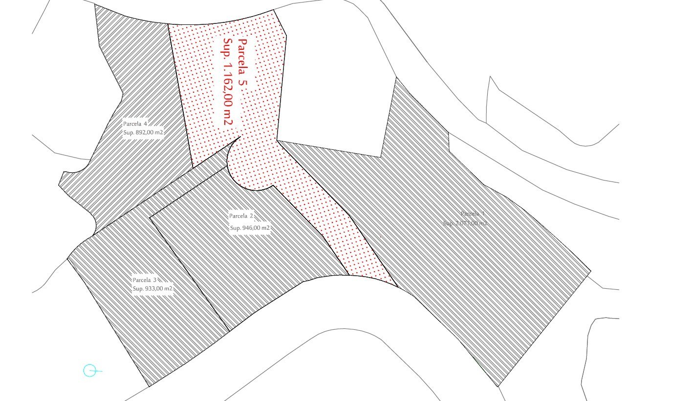 Land plot in Calpe, Alicante, Spain 6015 sq.m. No. 25047