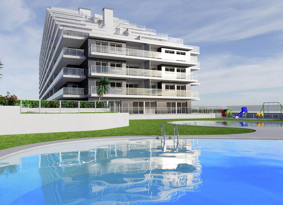 Apartment in Jardin I, Marina d'Or, Castellon, Spain 2 bedrooms, 144.01 sq.m. No. 28774