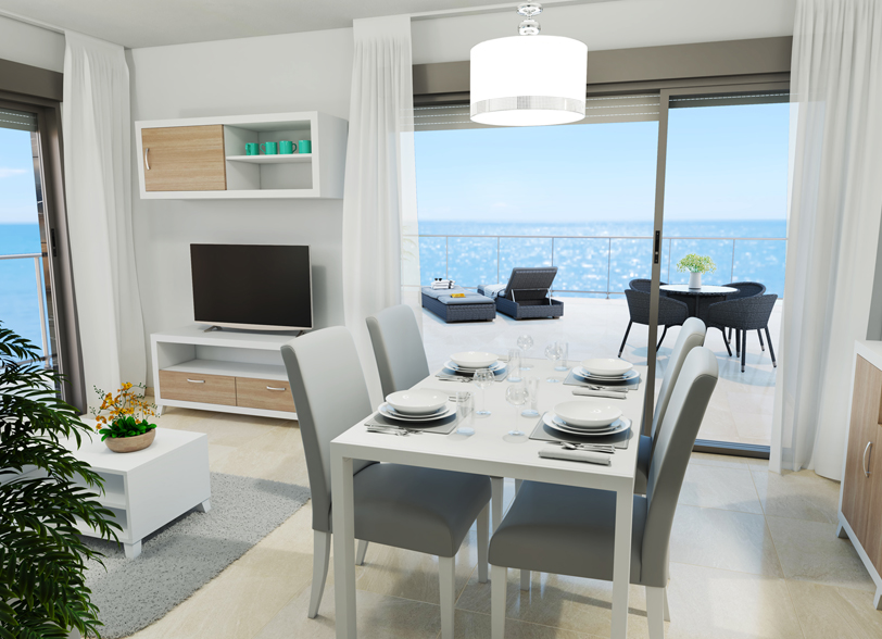 Apartment in Jardin I, Marina d'Or, Castellon, Spain 2 bedrooms, 144.01 sq.m. No. 28774