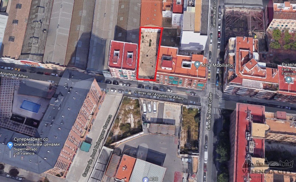 Land plot in Valencia, Spain 524 sq.m. No. 30903