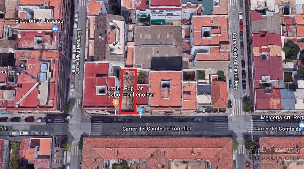 Tontti Valencia, Espanja 140 m2 No. 30897