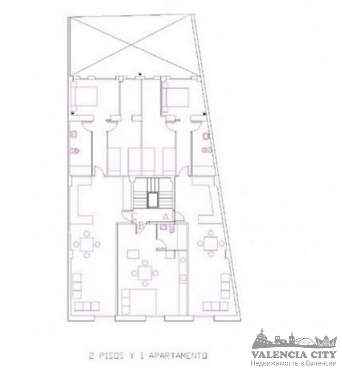 Commercial property à Valencia, Espagne 10 chambres, 480 m2 No. 30902