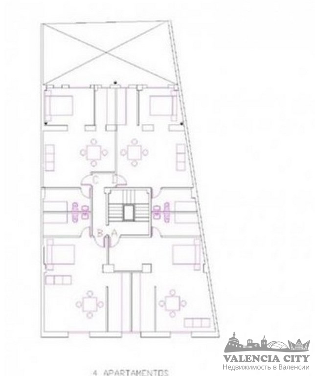 Commercial property à Valencia, Espagne 10 chambres, 480 m2 No. 30902