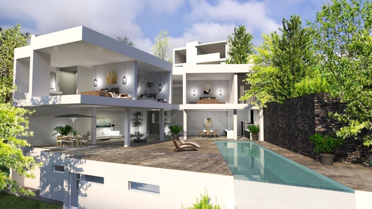 Villa Costa De La Calma, Mallorca, Spānijā 5 istabas, 735 m2 Nr. 31655
