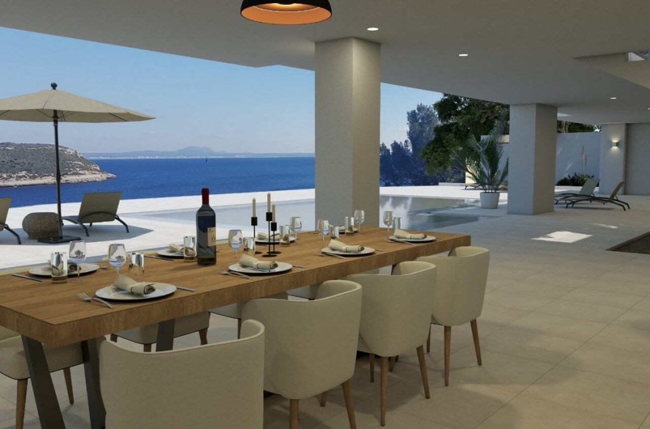 Huvila Cala Vinyes, Mallorca, Espanja 655 m2 No. 31654