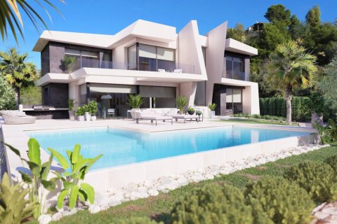 Villa for sale in Calpe, Alicante, Spain 4 bedrooms, 336 sq.m. No. 31639 - photo 1