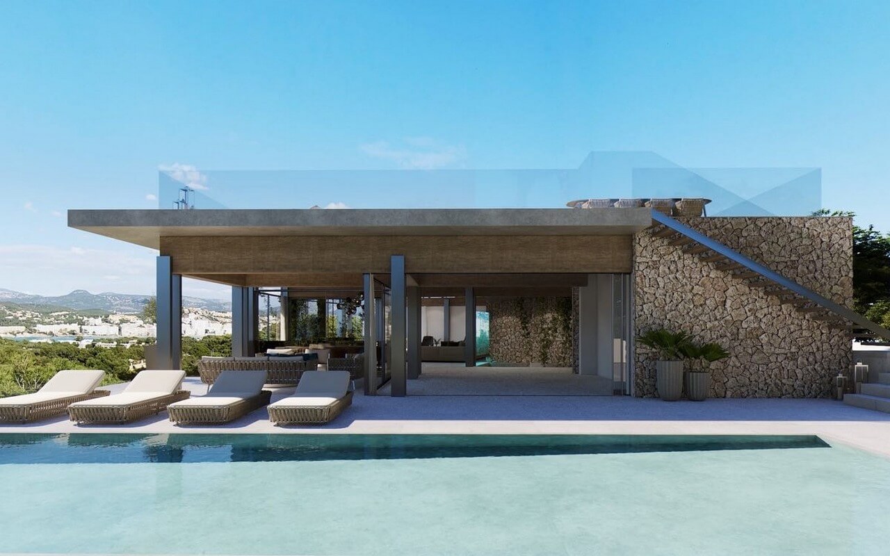 Villa i Santa Ponsa, Mallorca, Spanien 5 sovrum, 500 kvm. Nr. 31652