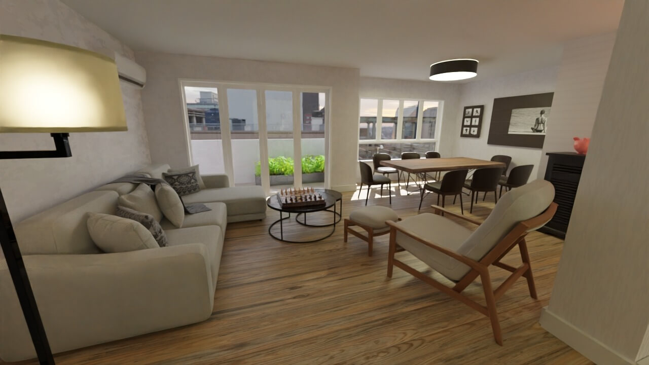 Apartment in Zaragoza, Spain 3 bedrooms, 134 sq.m. No. 31844