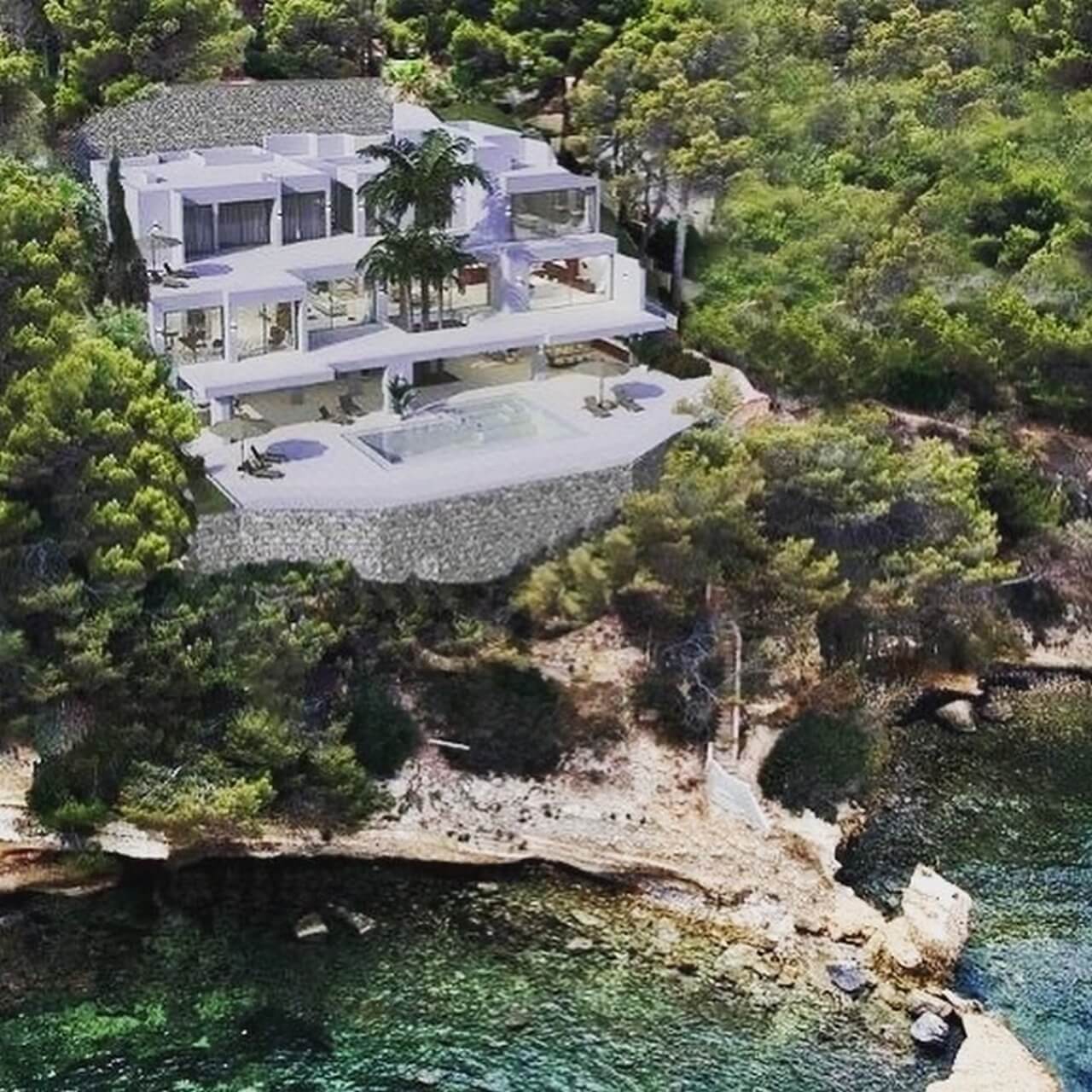 Huvila Cala Vinyes, Mallorca, Espanja 655 m2 No. 31654