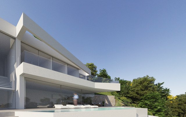 Villa i Altea, Alicante, Spanien 3 sovrum, 286 kvm. Nr. 34119