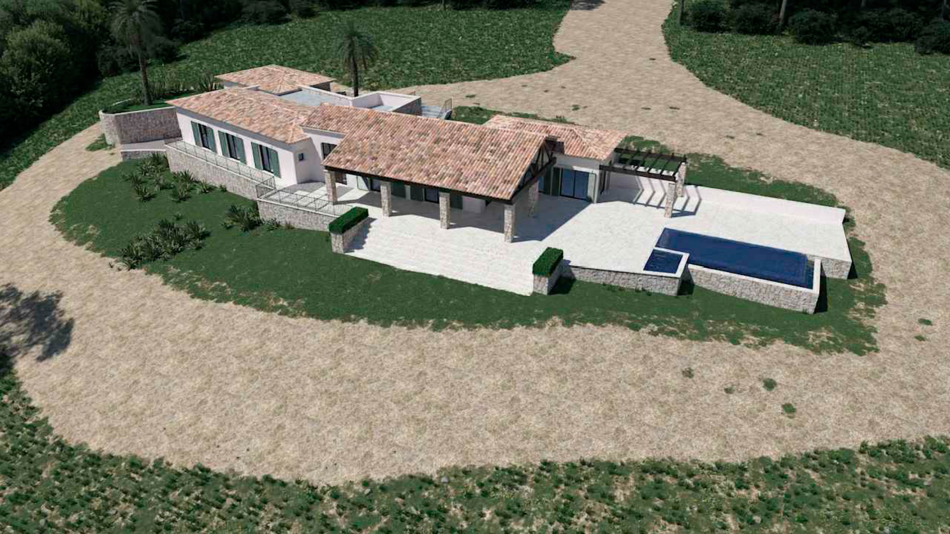 Land plot in Alcudia, Mallorca, Spain 4 bedrooms, 35874 sq.m. No. 32397