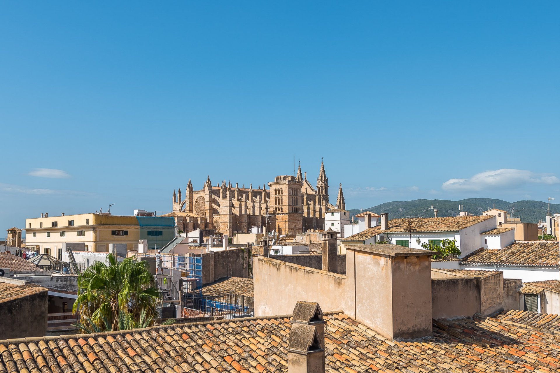 Takvåning i Palma de Majorca, Mallorca, Spanien 3 sovrum, 116 kvm. Nr. 33614