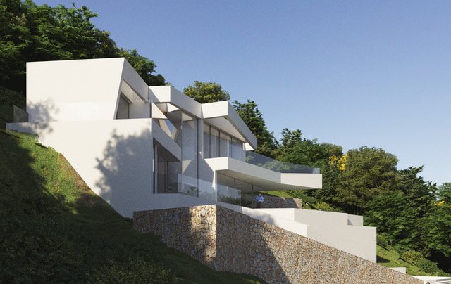 Villa i Altea, Alicante, Spanien 3 sovrum, 286 kvm. Nr. 34119