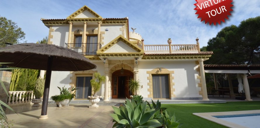 Villa in Campoamor, Alicante, Spain 7 bedrooms, 575 sq.m. No. 19177