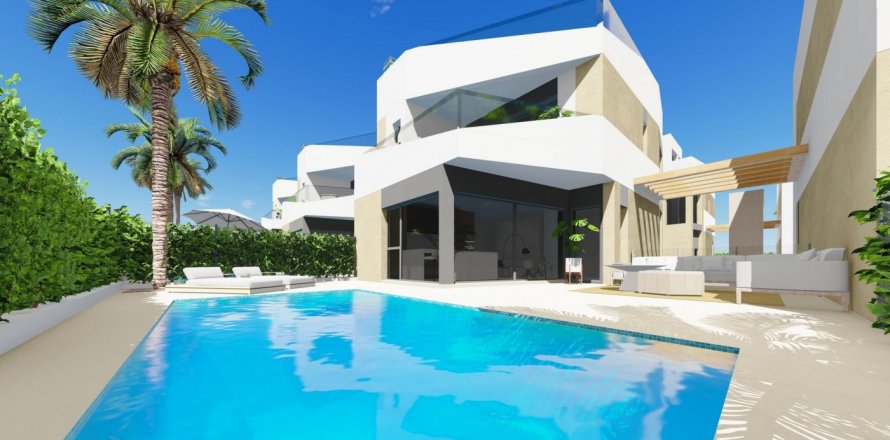 Villa in Orihuela, Alicante, Spain 3 bedrooms, 158 sq.m. No. 35910