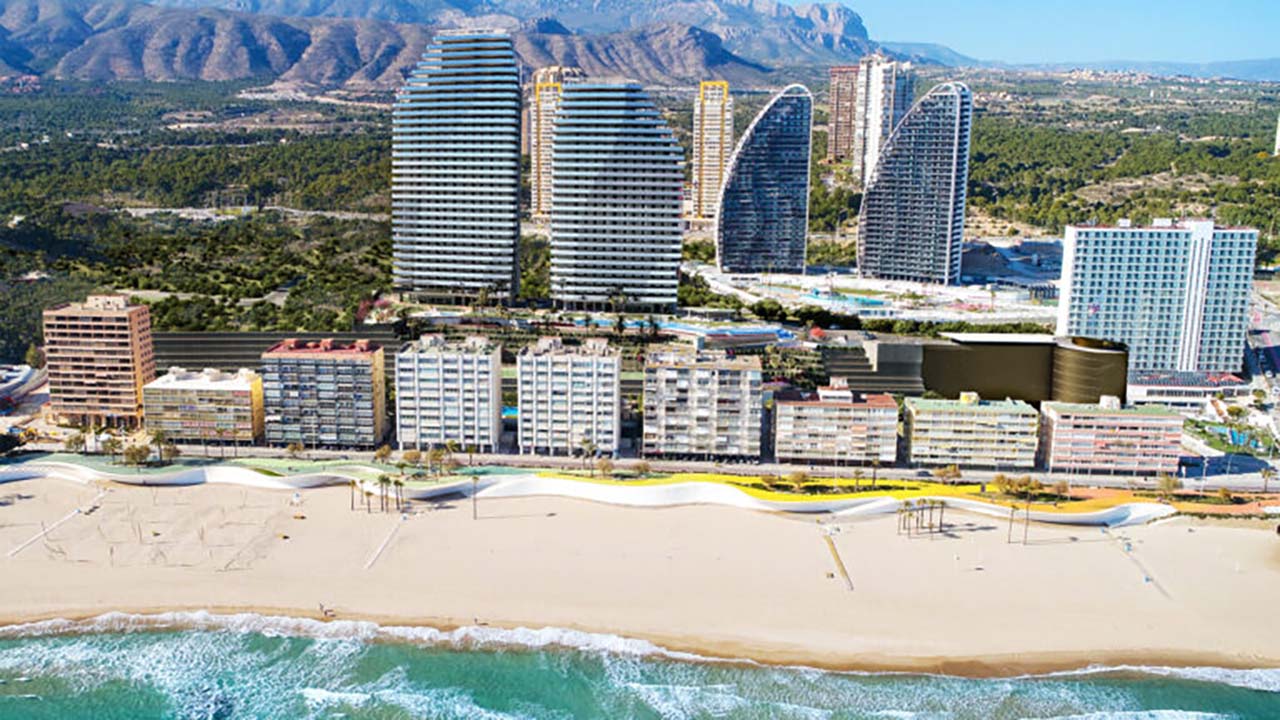 Development à Benidorm, Alicante, Espagne No. 35635