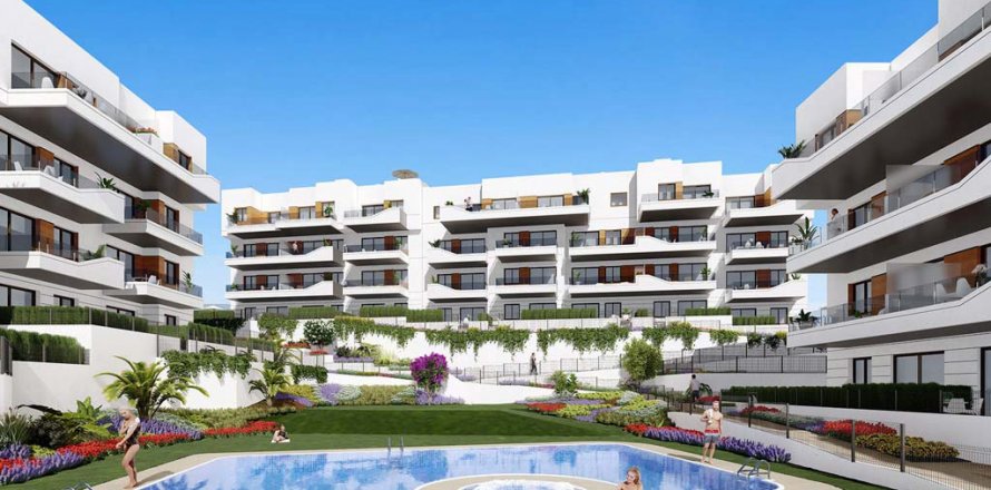 Apartment in Aire, Villamartin, Alicante, Spa, 2 bedrooms, 77 sq.m. No. 35775