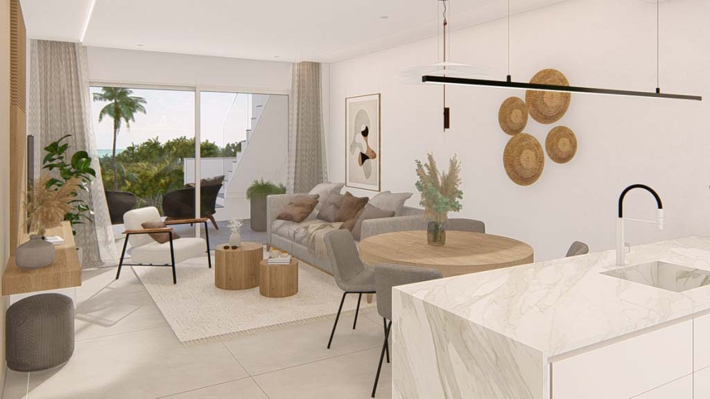 Dzīvoklis Oasis Beach XIV, Guardamar del Segura, Alicante, Spānijā 3 istabas, 96 m2 Nr. 35782