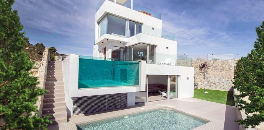 Villa in Finestrat, Alicante, Spain 5 bedrooms, 370 sq.m. No. 36876