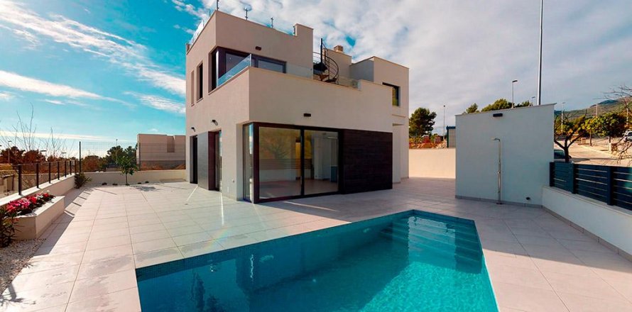 Villa in Polop, Alicante, Spain 4 bedrooms, 229 sq.m. No. 36875