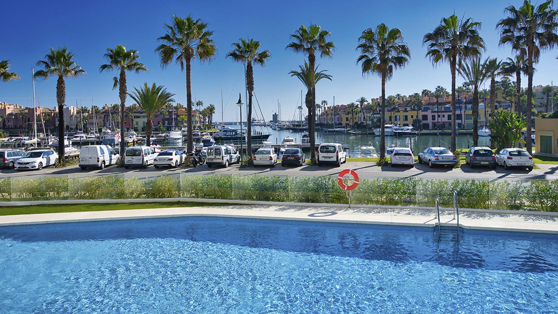Pier w Sotogrande, Cadiz, Hiszpania nr 36824