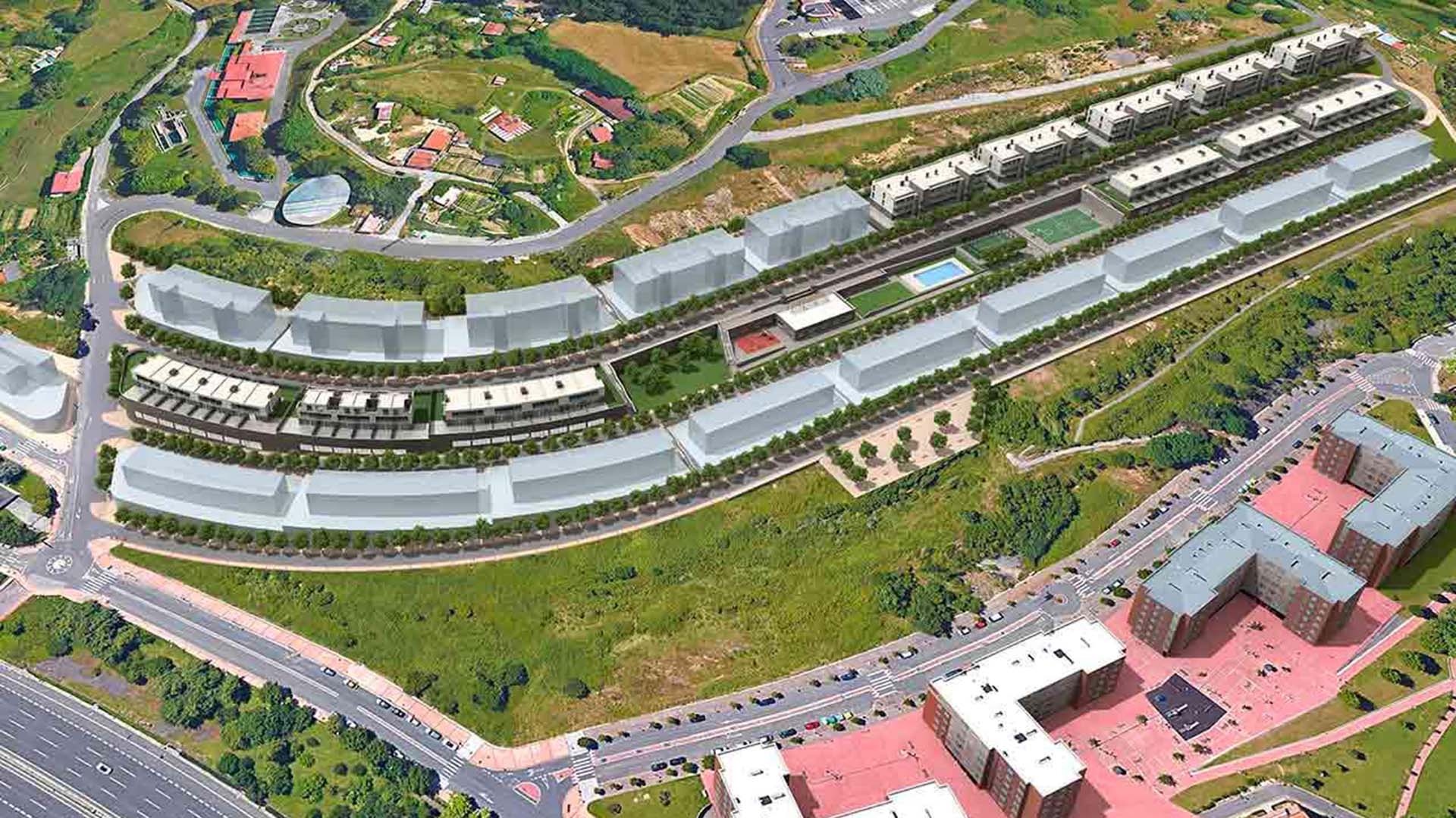 Cruces Flats in Bilbao, Biscay, Spanien Nr. 37227