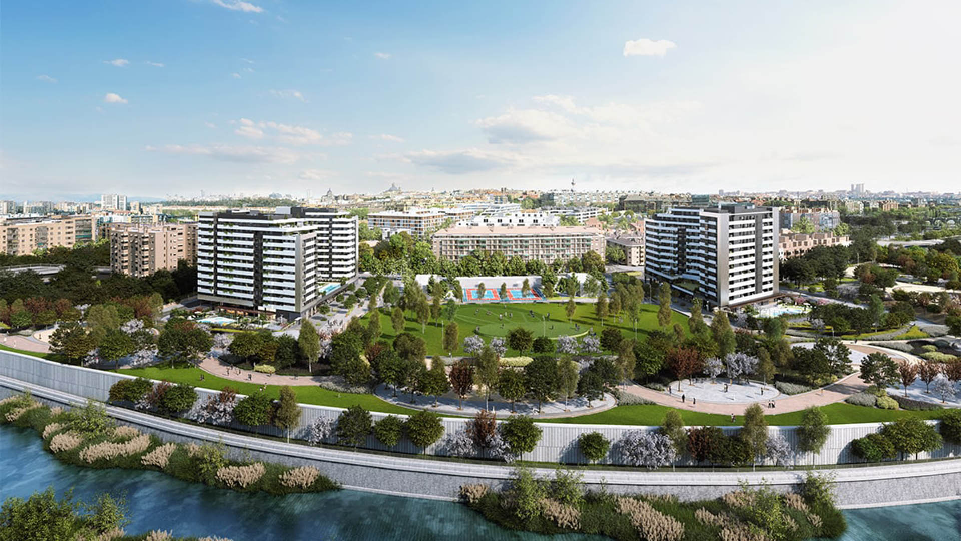 River Park in Madrid, Spain No. 36795