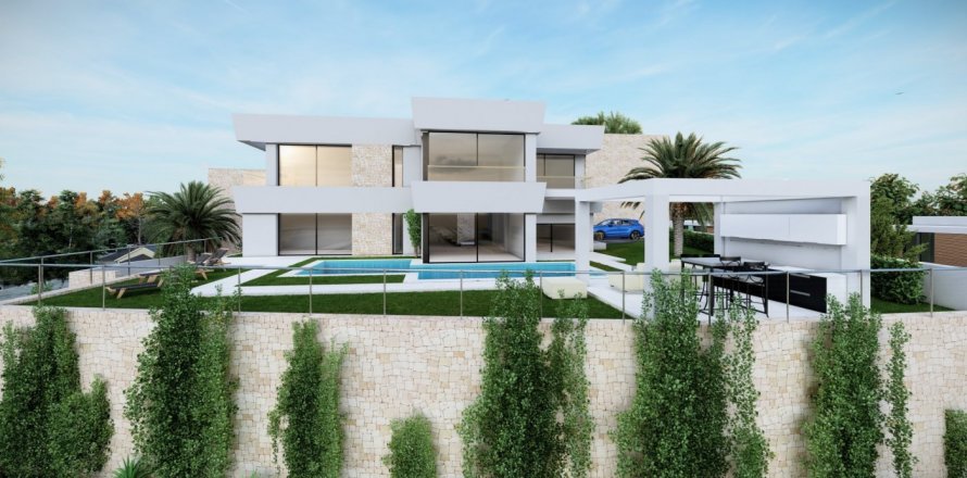 Villa in Moraira, Alicante, Spain 4 bedrooms, 424 sq.m. No. 37517