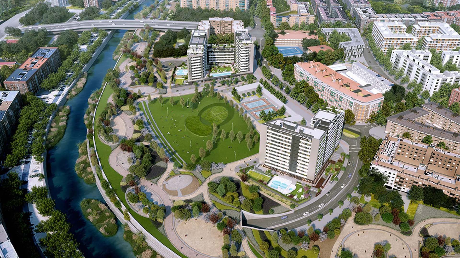 River Park in Madrid, Spain No. 36795