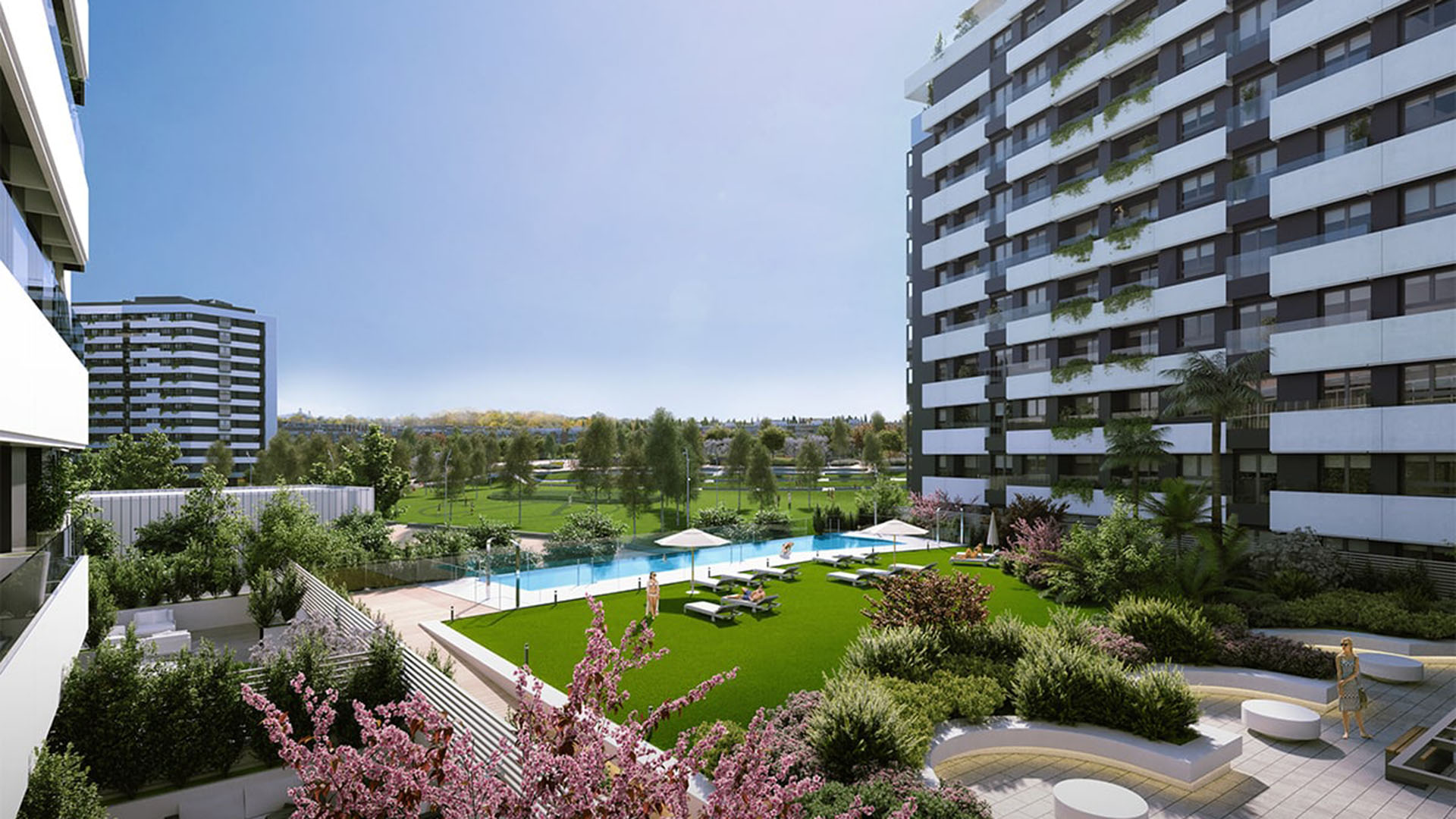 River Park in Madrid, Spain No. 36795