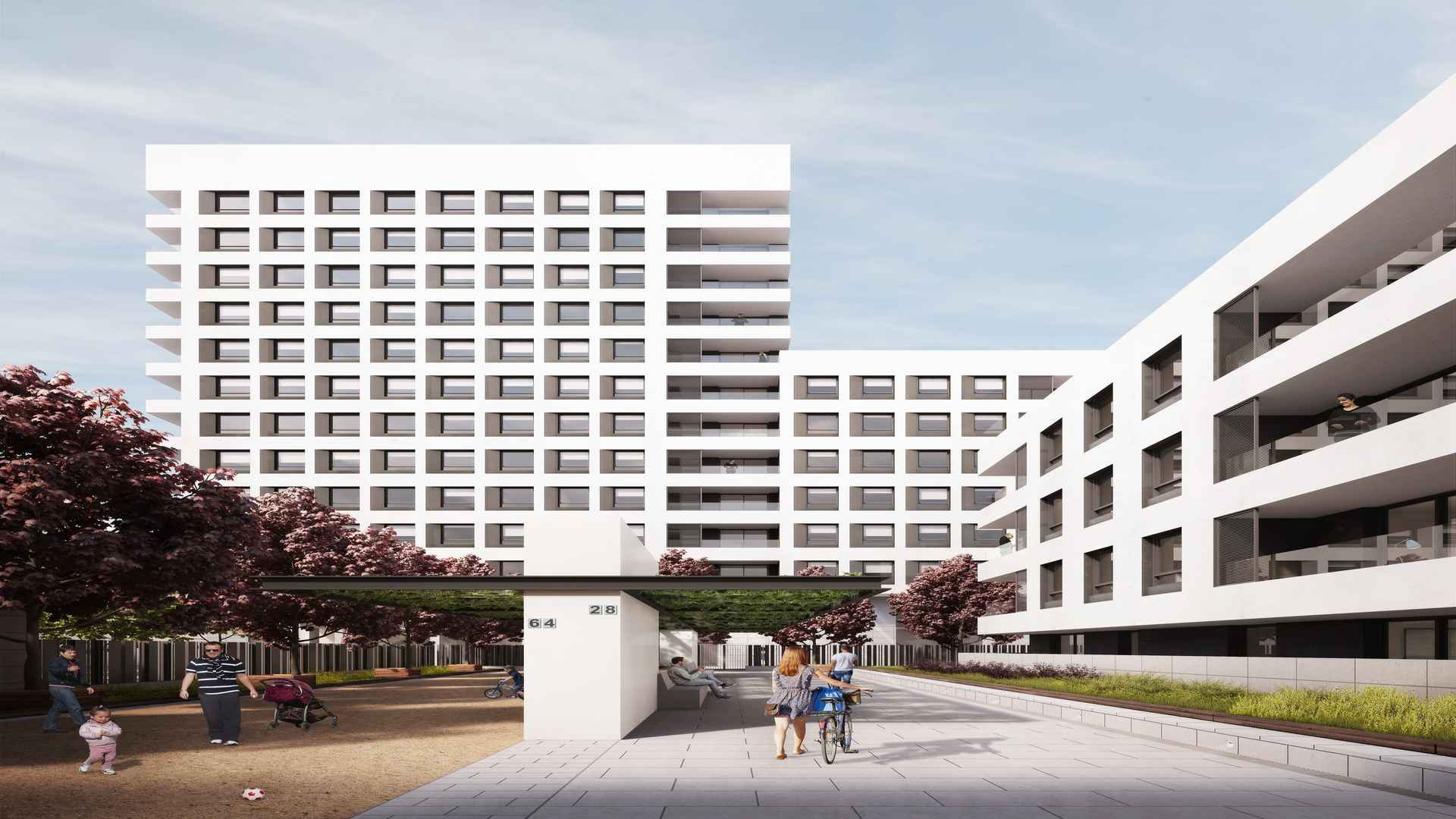 Parc Textil in Barcelona, Spanien Nr. 38009