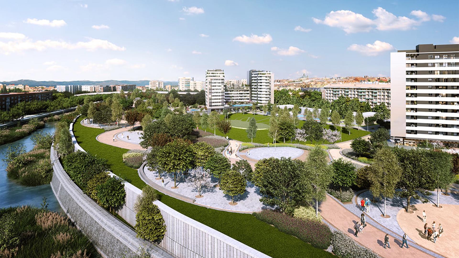 River Park in Madrid, Spain No. 36795