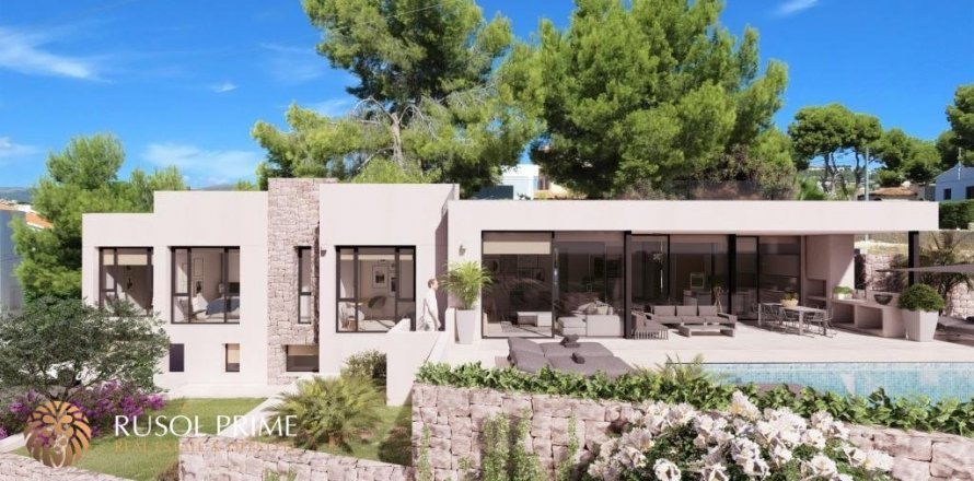 Villa in Calpe, Alicante, Spain 4 bedrooms, 327 sq.m. No. 39420