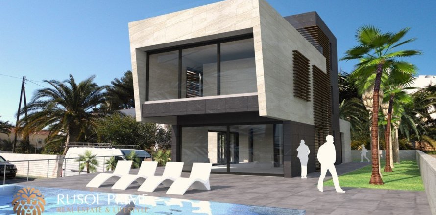 Villa in Calpe, Alicante, Spain 5 bedrooms, 400 sq.m. No. 39456