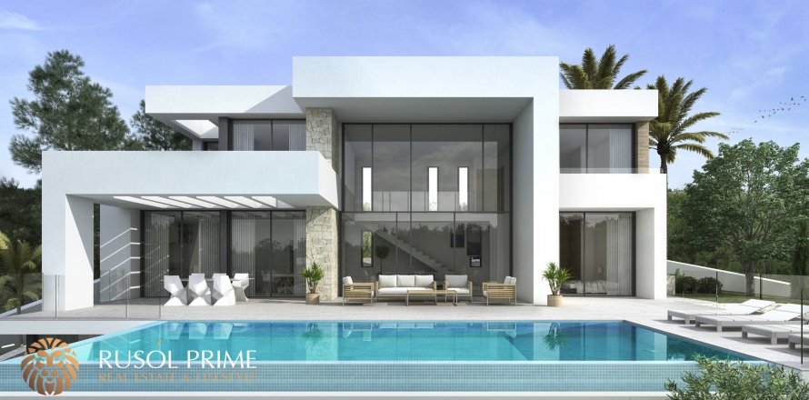 Villa in Calpe, Alicante, Spain 4 bedrooms, 540 sq.m. No. 39442