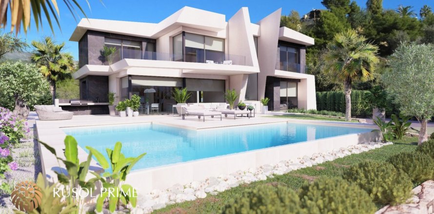 Villa in Calpe, Alicante, Spain 4 bedrooms, 336 sq.m. No. 39577