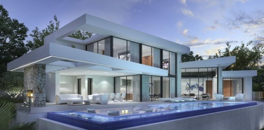 Villa in Moraira, Alicante, Spain 4 bedrooms, 628 sq.m. No. 43710