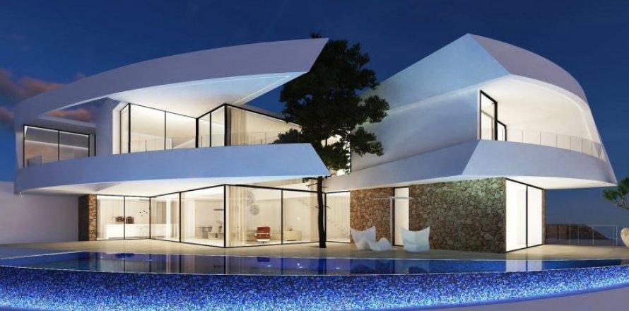 Villa in Altea, Alicante, Spain 4 bedrooms, 476 sq.m. No. 45790