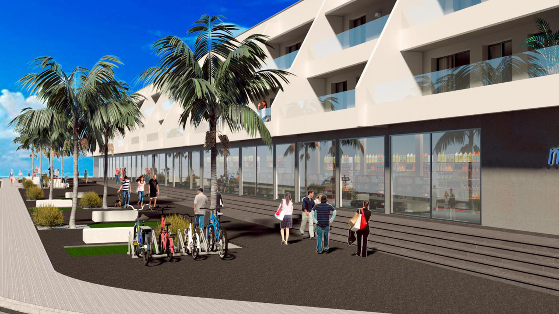 The BLUE Beach w Los Abrigos, Tenerife, Hiszpania nr 47562