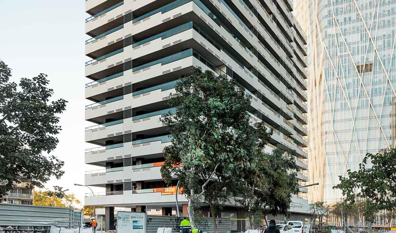 Diagonal Port in Barcelona, Spanien Nr. 47685