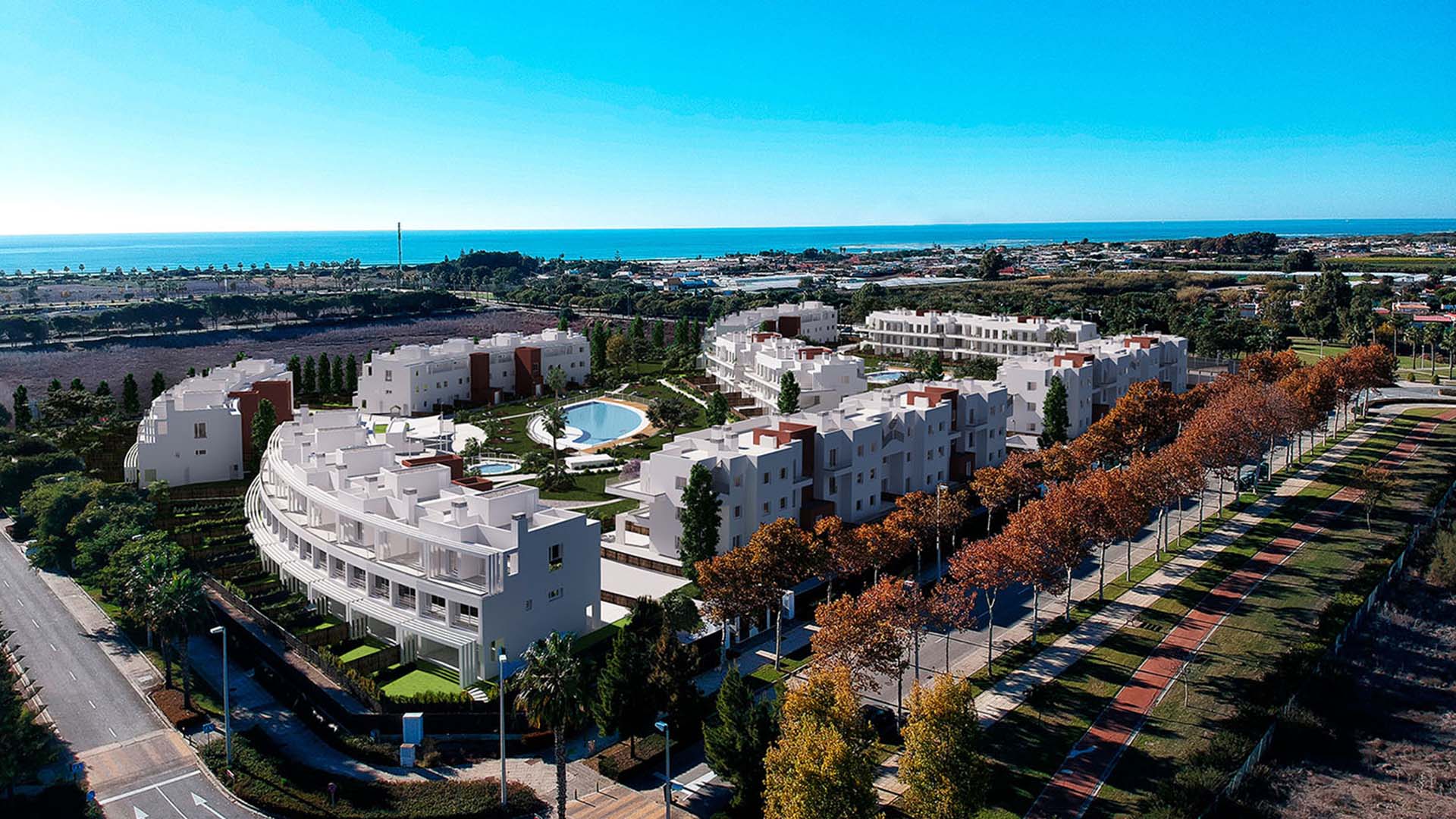 Playa Azul Costa Ballena in Chipiona, Cadiz, Spanien Nr. 47423